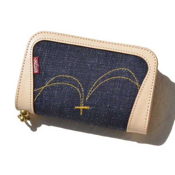 サムライジーンズ ヘビィーレザー×デニムインレイミドル