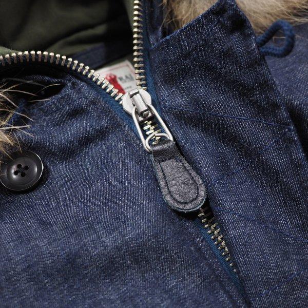サムライジーンズ 防水デニム N-3B フライトジャケット SJN3B14