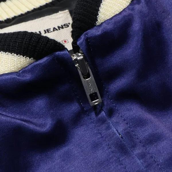 サムライジーンズ SJSKJ24 インディゴ 中綿スカジャン SAMURAI JEANS 2024年秋冬新作の画像