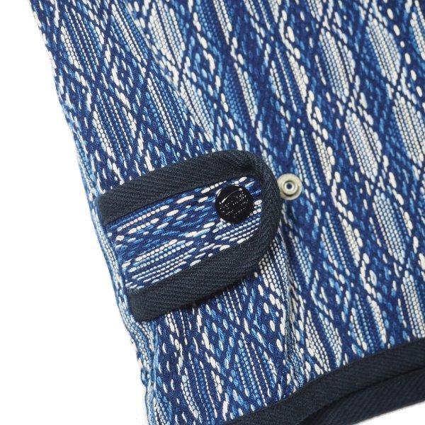 サムライジーンズ 藍絣刺し子ベスト SJVT18-KS SAMURAI JEANS