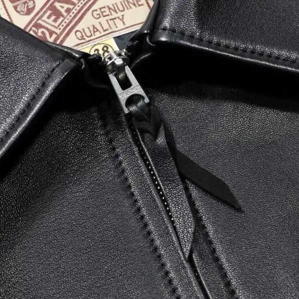 ワイツーレザー SPR-45 SHEEP SKIN SPORTS JKT シープスキン スポーツジャケット Y'2LEATHER 2026年の画像