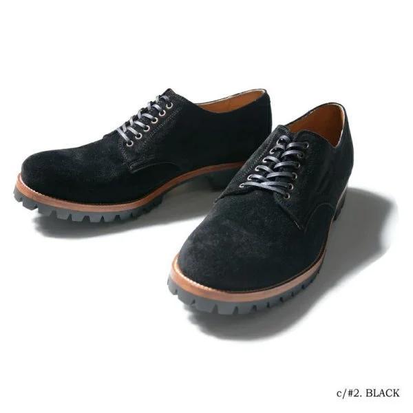 新品 DALEE'S & CO STACKMAN.STKブーツ Black 9 ダリーズ＆コー STACKMAN.STK スタックマン ホースハイドスエード