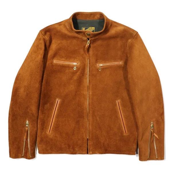 ワイツーレザー TR-64 STEER SUEDE SINGLE RIDERS ステア ワイツーレザー TR-64 STEER SUEDE SINGLE RIDERS ステア