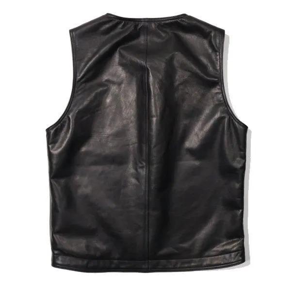 ダリーズ＆コー TRAILSMAN 1910s FRONTIER VEST 馬革 ホースハイド レザーワークベスト DALEES&CO 2026年新作の画像