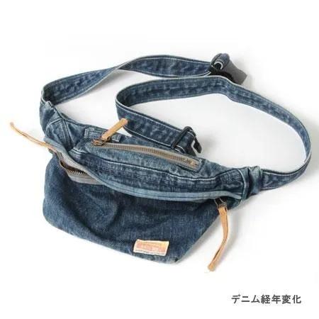 UES（ウエス） WB-1 デニム ウエストバッグ ショルダーバッグ DENIM