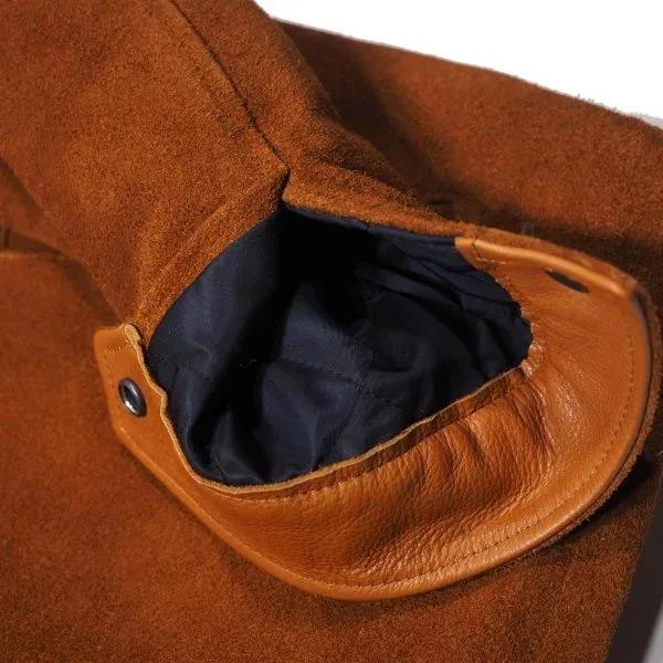 NOWOS スエード ランチコート ワイツーレザー WJ-02 STEER SUEDE LUNCH COAT ステアスエード ランチ