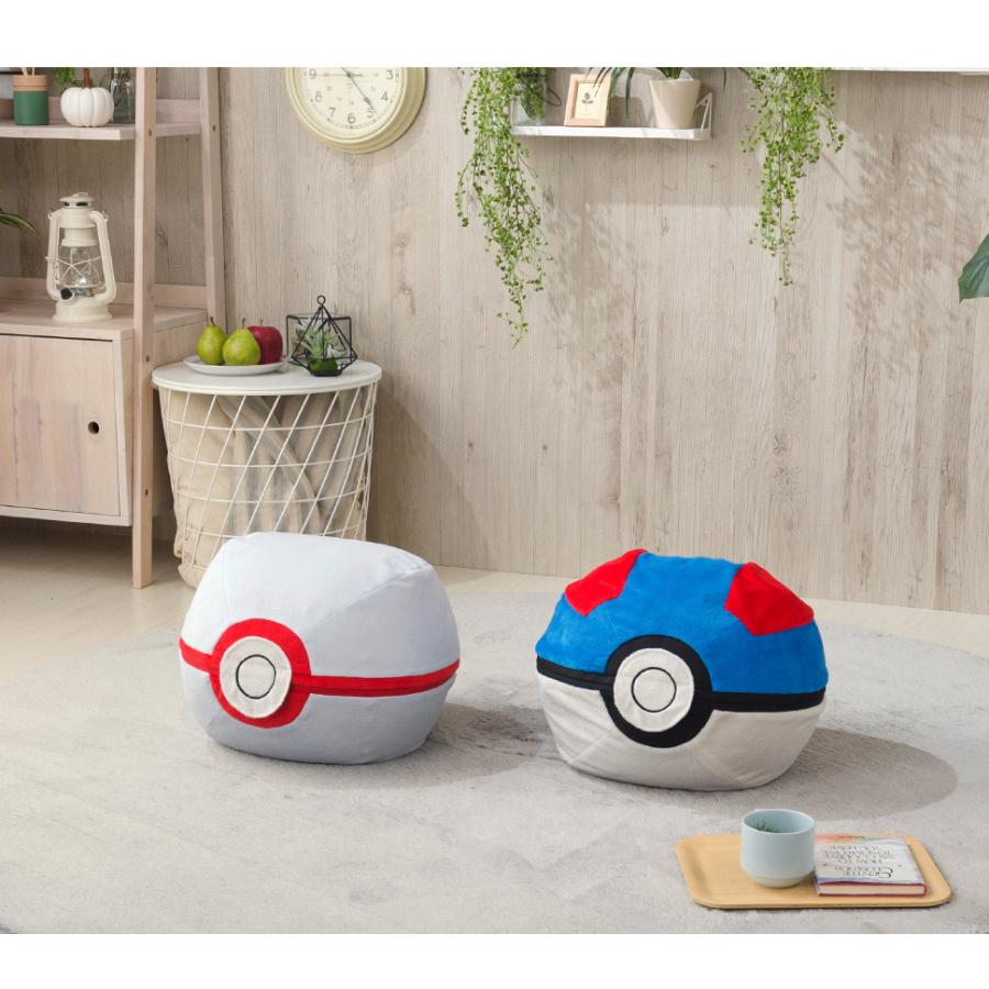 Pokemon（ポケモン） モンスターボール オットマン スツール 足置き台