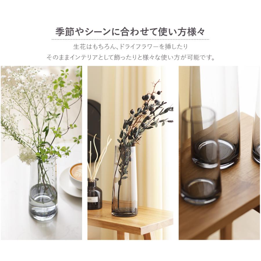 NIKKO GLASS JAPAN グレー花瓶 NIKKO GLASS JAPAN グレー花瓶 NIKKO