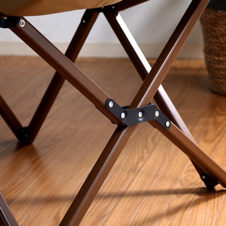 アウトドア バタフライ チェア リラックス 折りたたみ 軽量 コンパクト