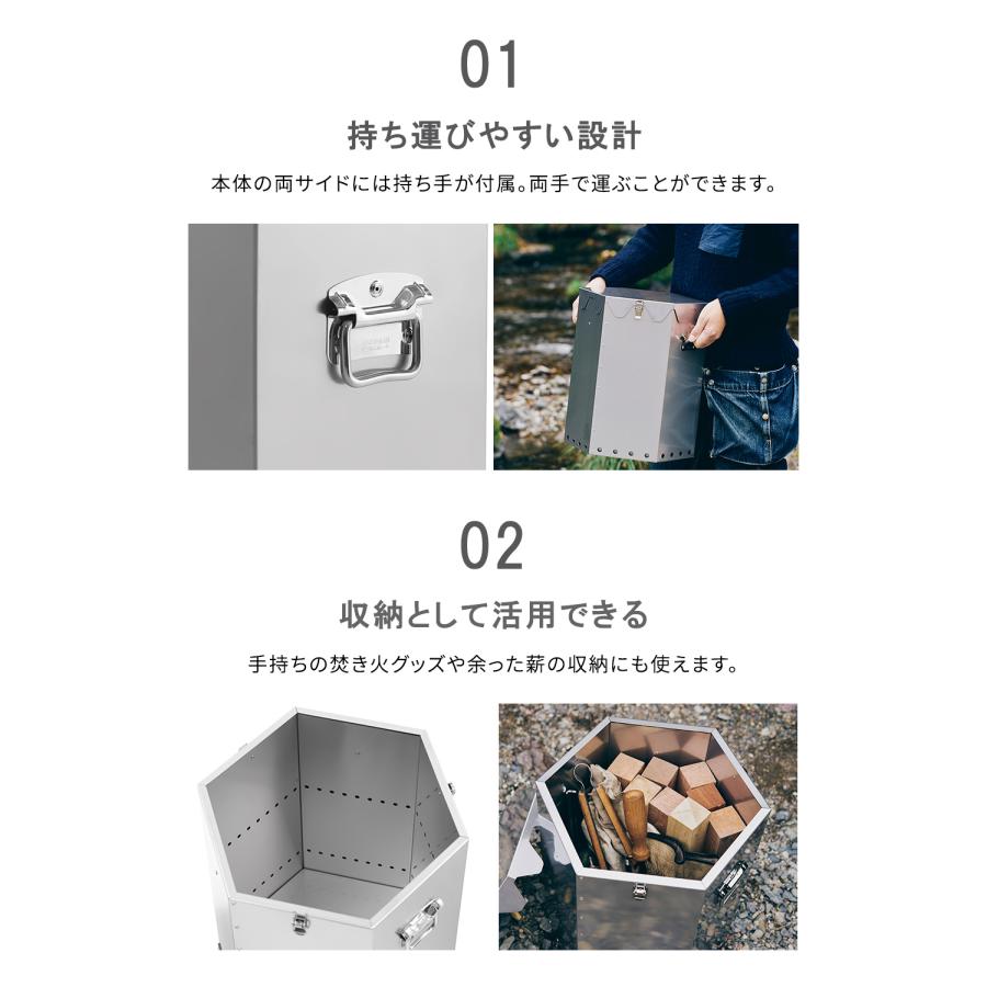 THE IRON FIELD GEAR アイアンフィールドギア ヘキサ ウッドストーブ