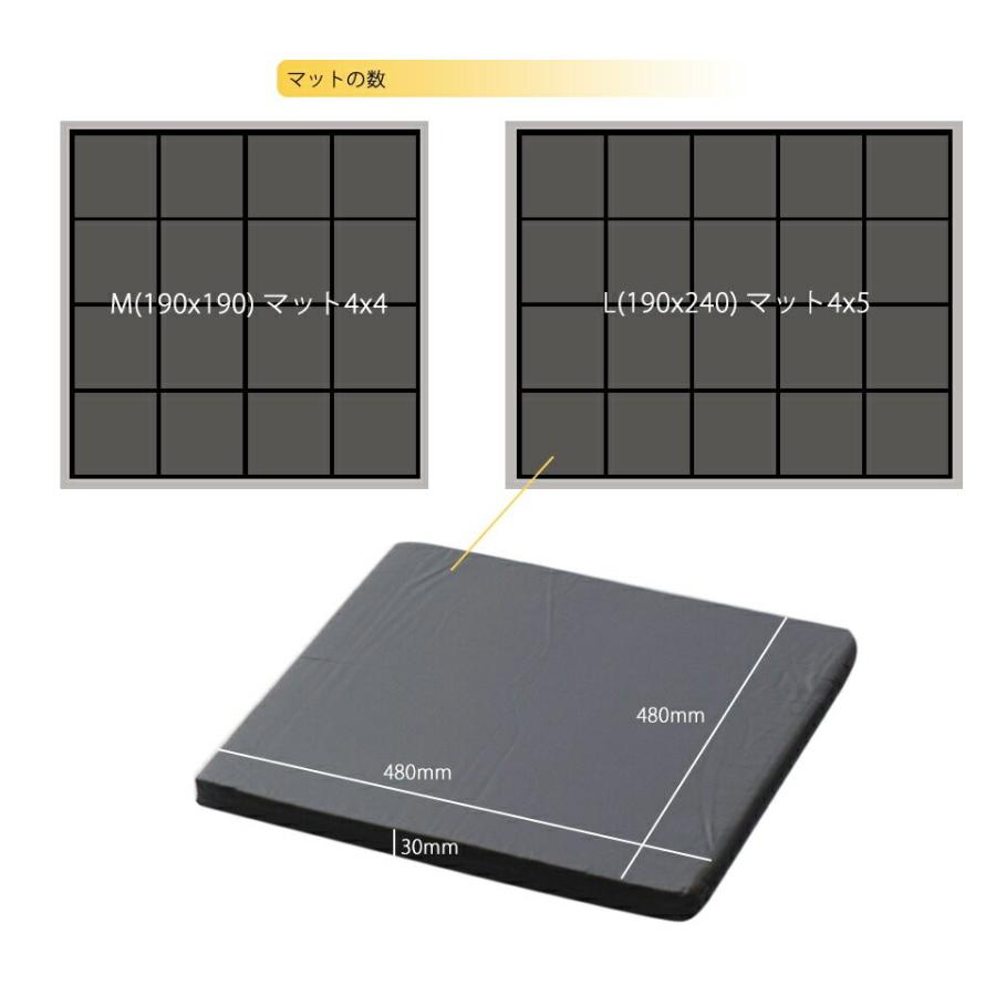 セルタン ラグマット クッションラグ 厚い 洗える コーナー M 190x190