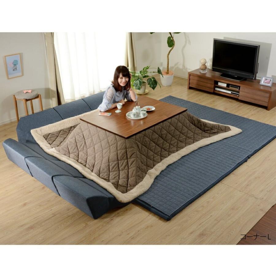 セルタン ラグマット クッションラグ 厚い 洗える コーナー M 190x190