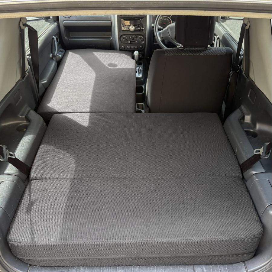 車中泊 マット ジムニー JB23W 専用 助手席フラットマット 座席シート