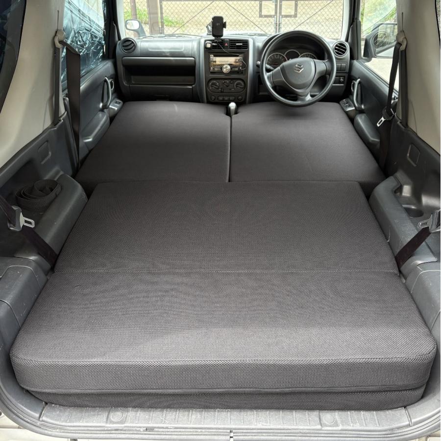 車中泊 マット ジムニー JB23W 専用 全席フラットセット 座席 段差