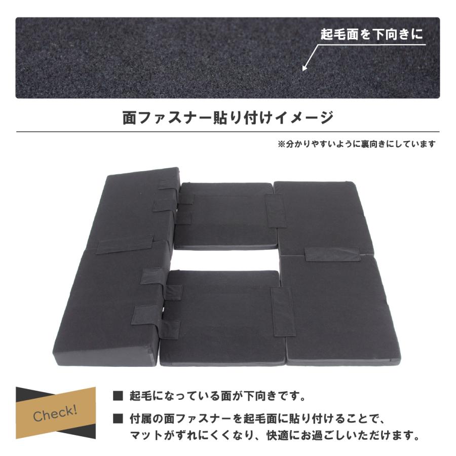 車中泊専用マット　2個セット Amazon.co.jp: 車中泊マット に適用ニッサンセレナ C26系 C27系