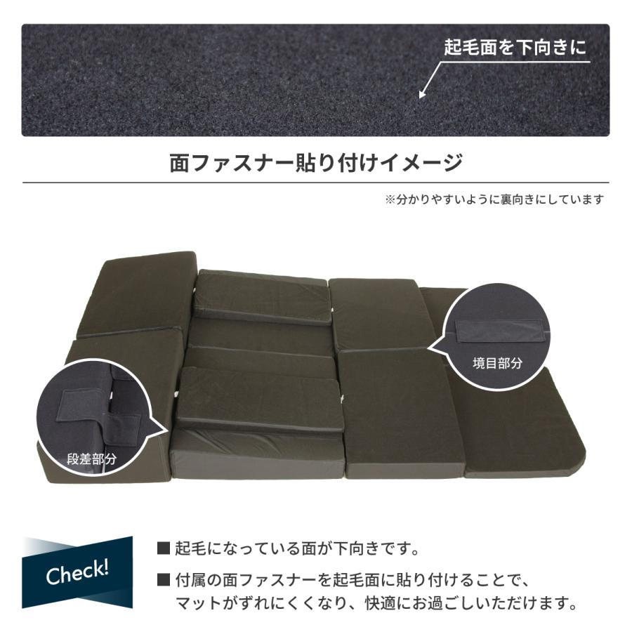 車中泊 マット トヨタ ノア ヴォクシー 80系 7人乗り 専用 車