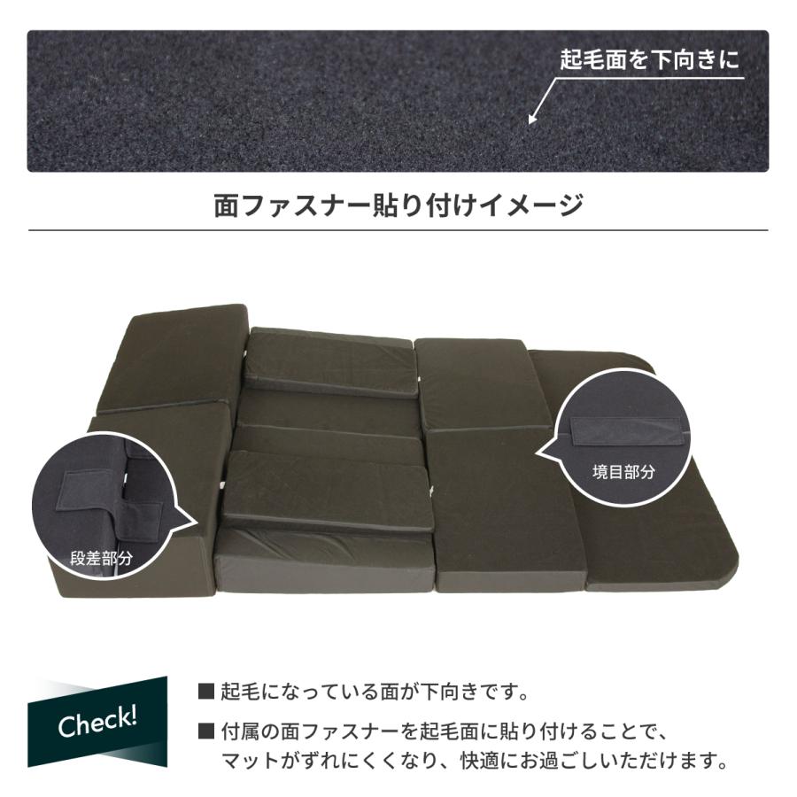 車中泊 マット トヨタ ノア ヴォクシー 80系 8人乗り 専用 車中泊