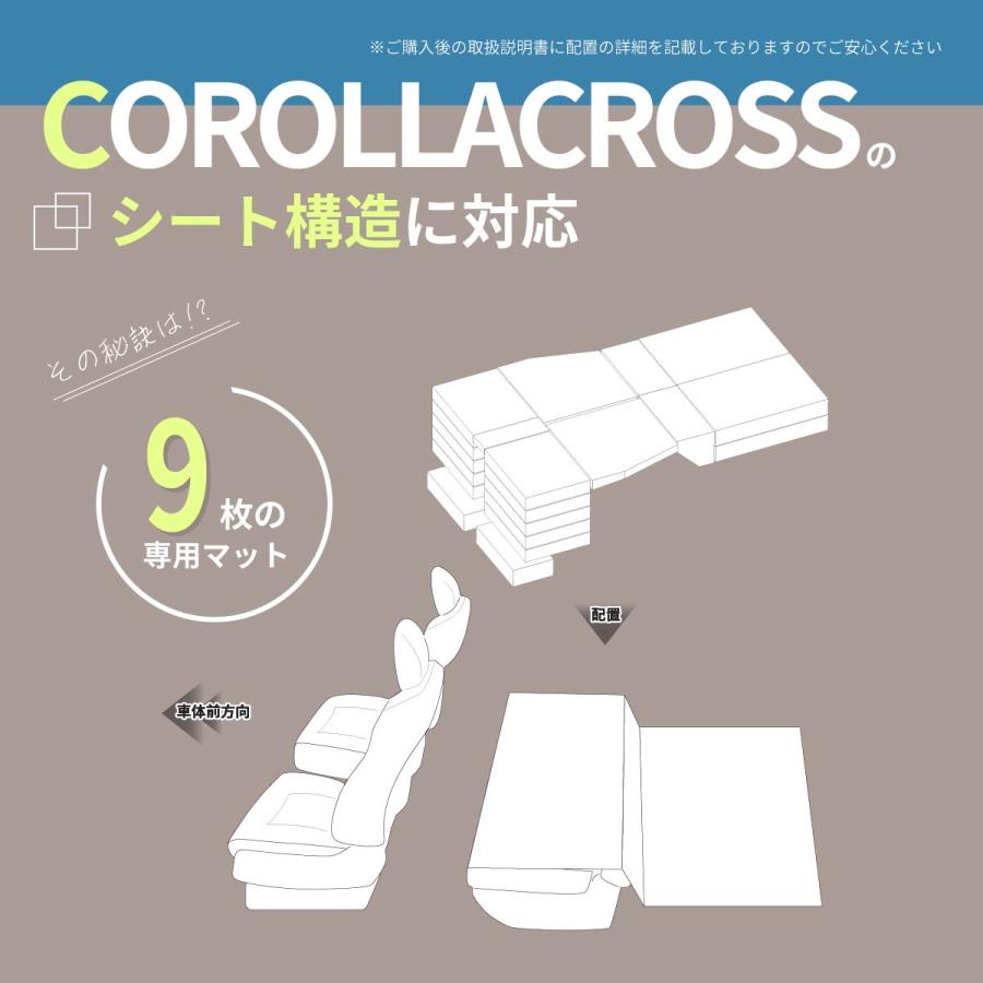 車中泊マット 車中泊 カローラクロス ZVG11/13/15/16 ZSG10 MXGA10 デッキボード下段 全席 フラットマット 車中泊グッズ 段差解消 NOMAD BASE A1616 超PayPay祭 |  | 08