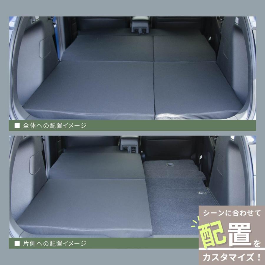 車中泊マット 車中泊 ヴェゼル RV3/4/5/6 5人乗り専用 全席用 フラット