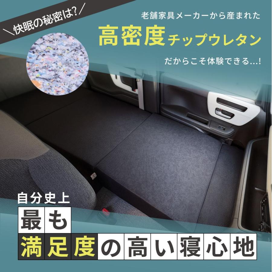車中泊 N-BOX フラットマット JF3 JF4 ベンチシート仕様 助手席用 車中泊グッズ 段差解消 ホンダ NOMAD BASE A1626 超PayPay祭 |  | 09