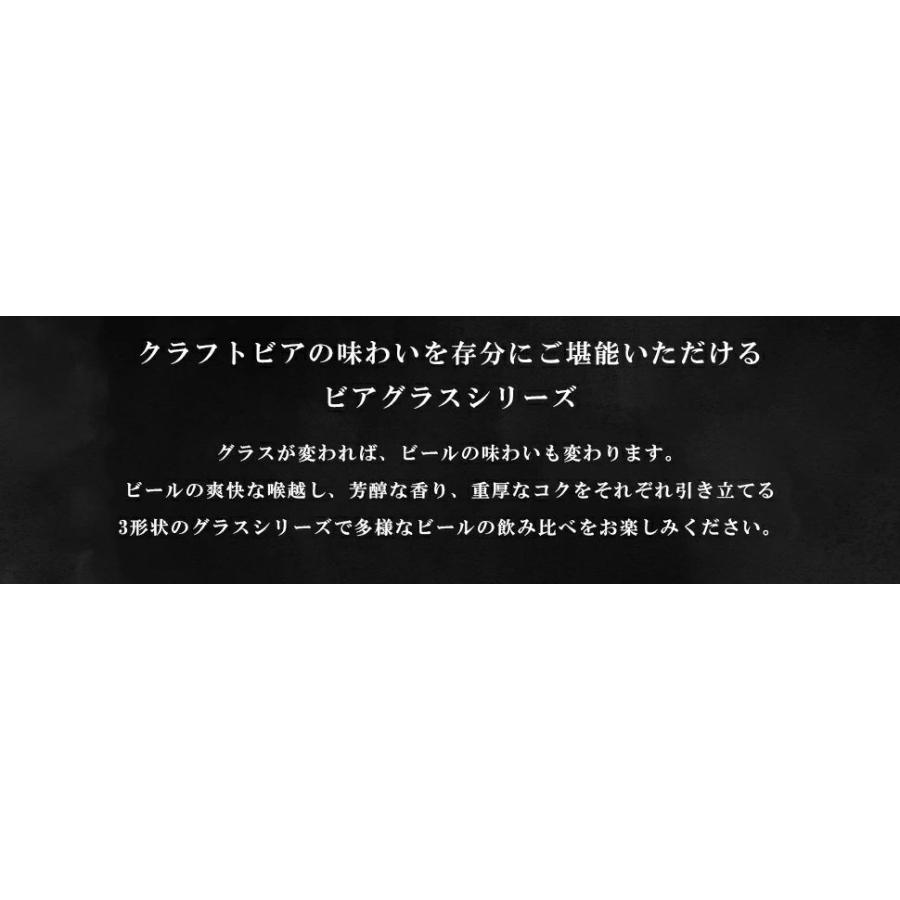 ビールグラス クラフトビアグラス 3個 セット アデリア 爽快 芳醇 重厚 おしゃれ ガラス コップ ADR-008 | ADERIA | 02