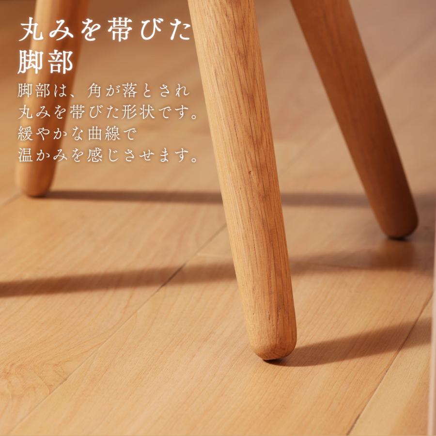 スツール かわいい 椅子 チェア てんとう虫 サイドテーブル 木製 コンパクト ナチュラル 天然木 シンプル 軽量 こども B127 | セルタン | 08