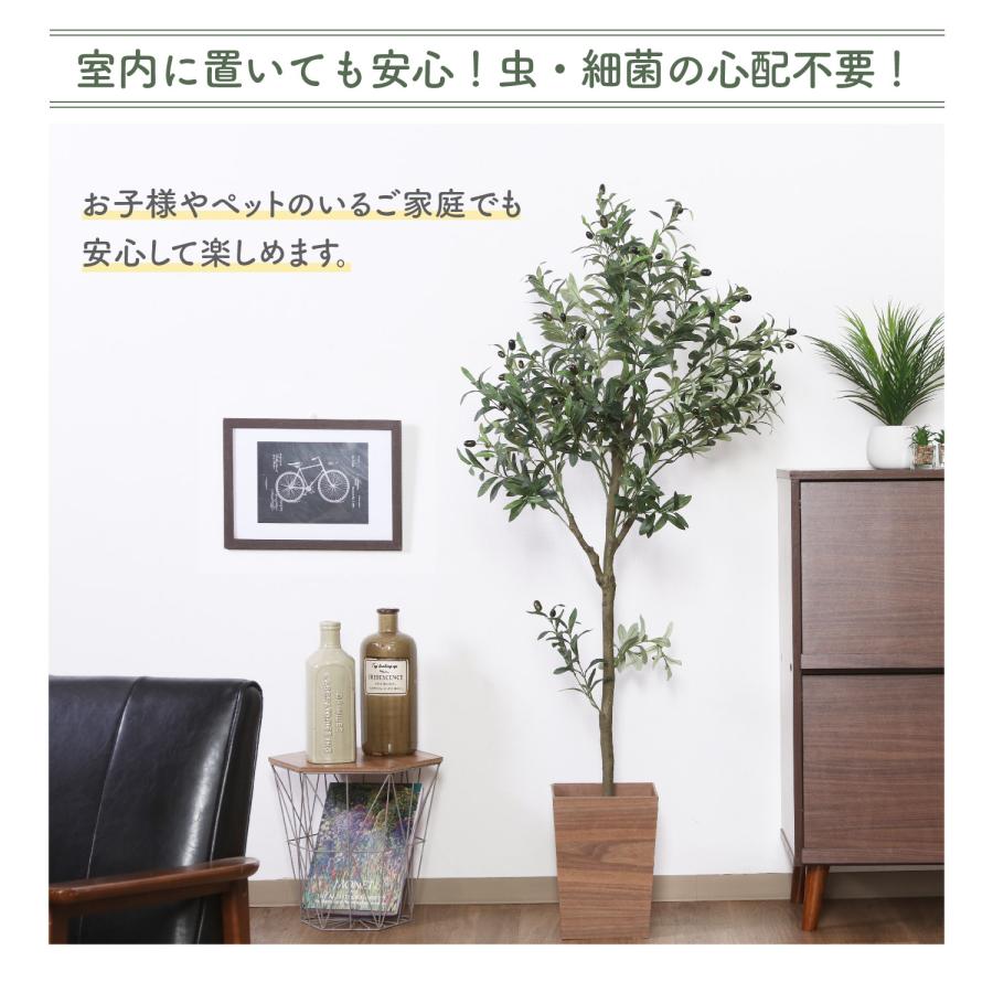 フェイクグリーン オリーブ 150cm ジョイント グリーンライフ 室内