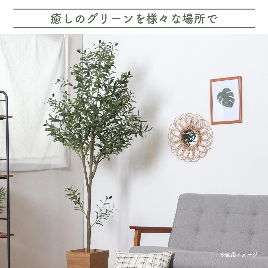フェイクグリーン オリーブ 180cm ジョイント グリーンライフ 室内