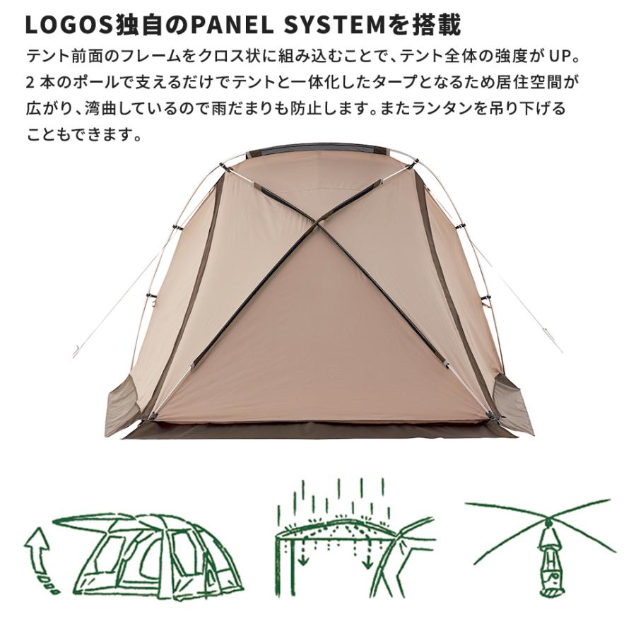 LOGOS アウトドア テント セット Tradcanvas DX・PANEL LOGOS アウトドア テント セット Tradcanvas DX・PANEL