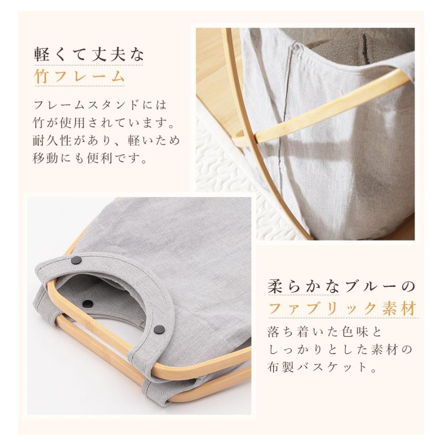 ランドリーバッグ 折りたたみ 100L 洗濯かご 布製 ランドリー