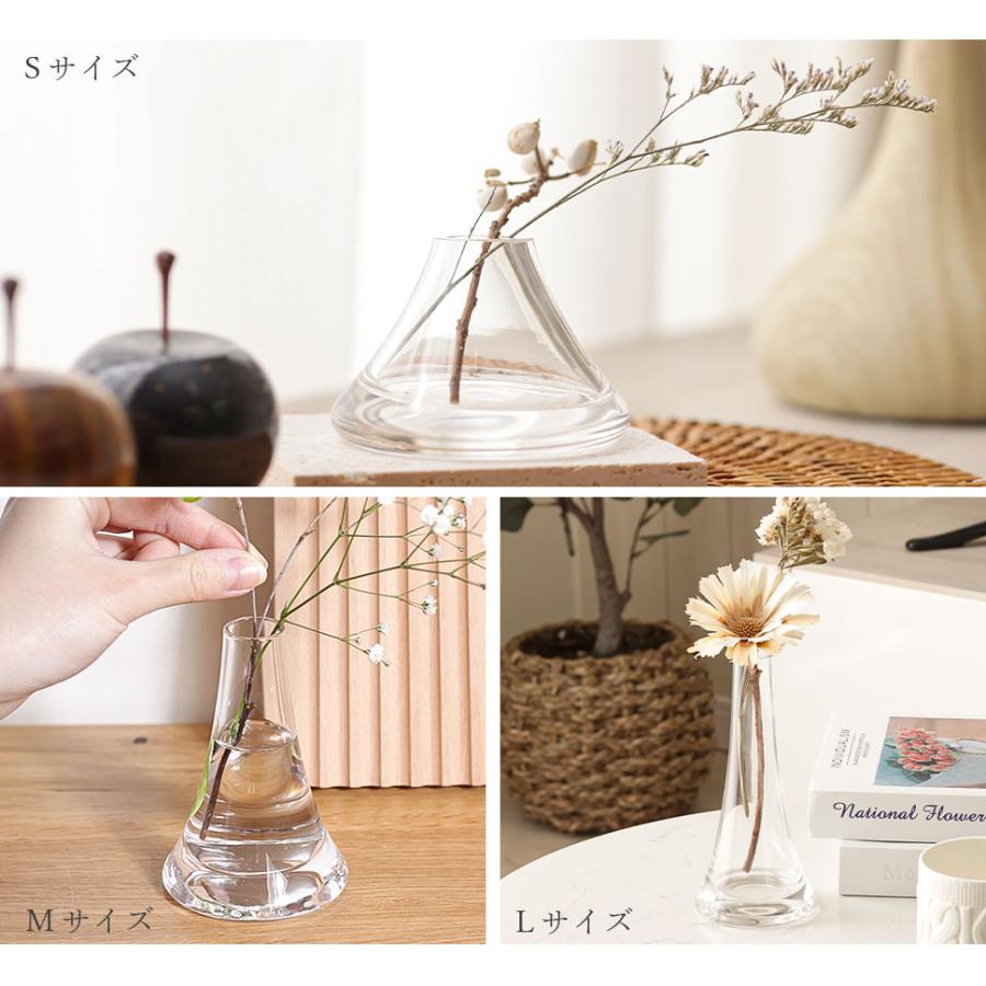 Clay（クレイ） フラワーベース Fuji Sサイズ 花瓶 花器 円錐 富士山