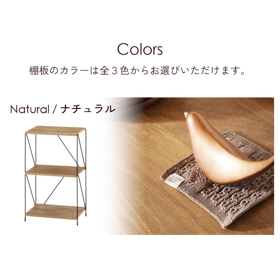 不二貿易（Fuji Boeki） ezbo イジボ ラック ワイヤーラック 幅40cm 3