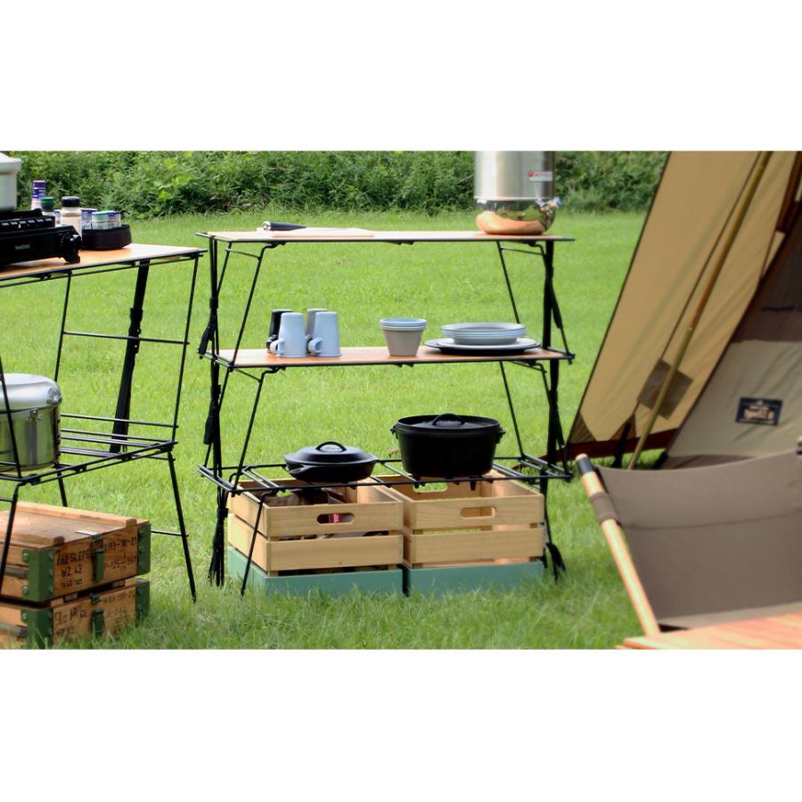 Hang out ハングアウト クランクスタッキングラック アイアン3個セット