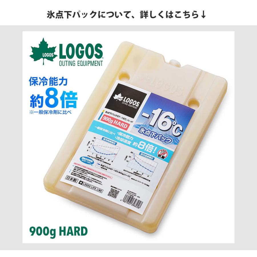 ロゴス LOGOS セット商品 ハイパー氷点下クーラー L＋氷点下パックGT-16℃・ハード900g  クーラーボックス 保冷剤 保冷 アウトドア キャンプ 防災｜cellutane001｜15