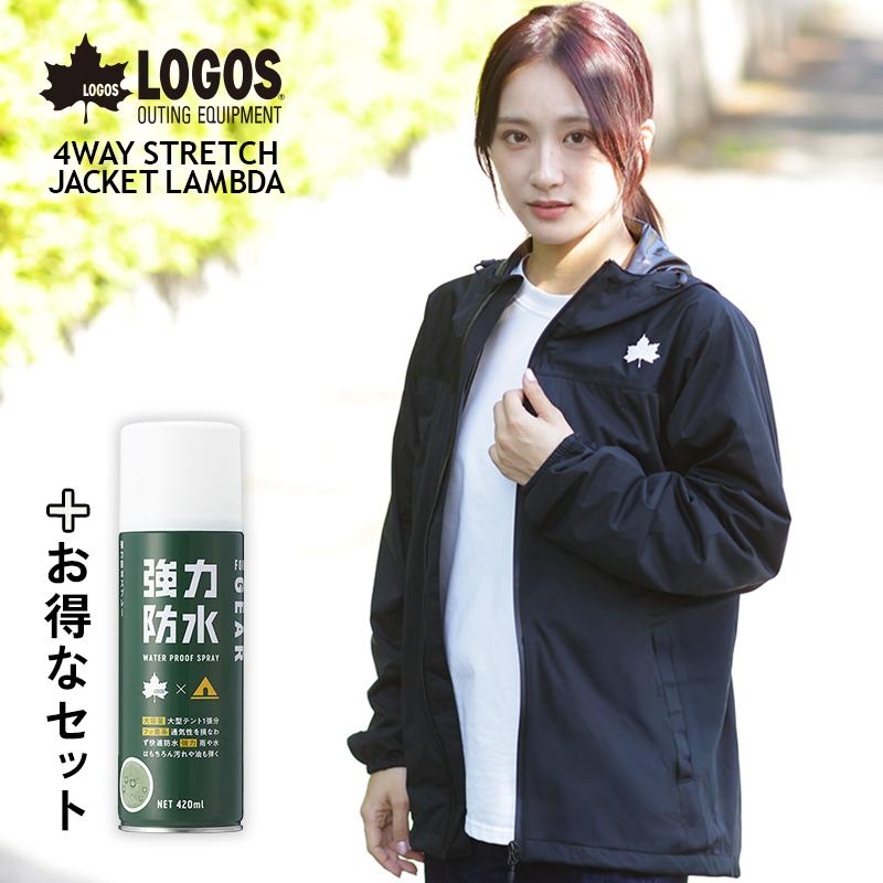 LOGOS ロゴス 4WAYストレッチ ジャケット ラムダ 防水ジャケット LOGOS ロゴス 4WAYストレッチ ジャケット ラムダ 防水ジャケット