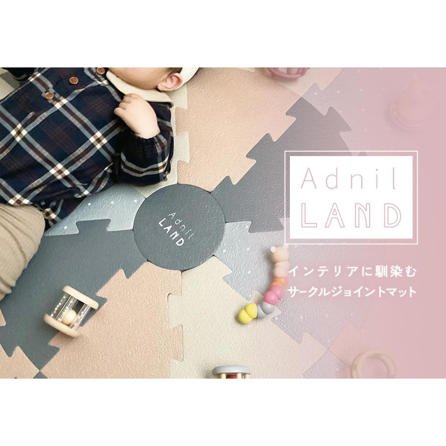 プレイマット ジョイントマット 極厚ジョイントマット プレイマット 約30cm 厚さ14mm アイボリー 336137