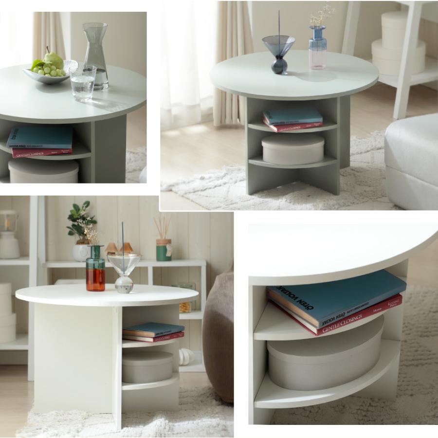 セルタン ローテーブル ラウンドテーブル サイドテーブル