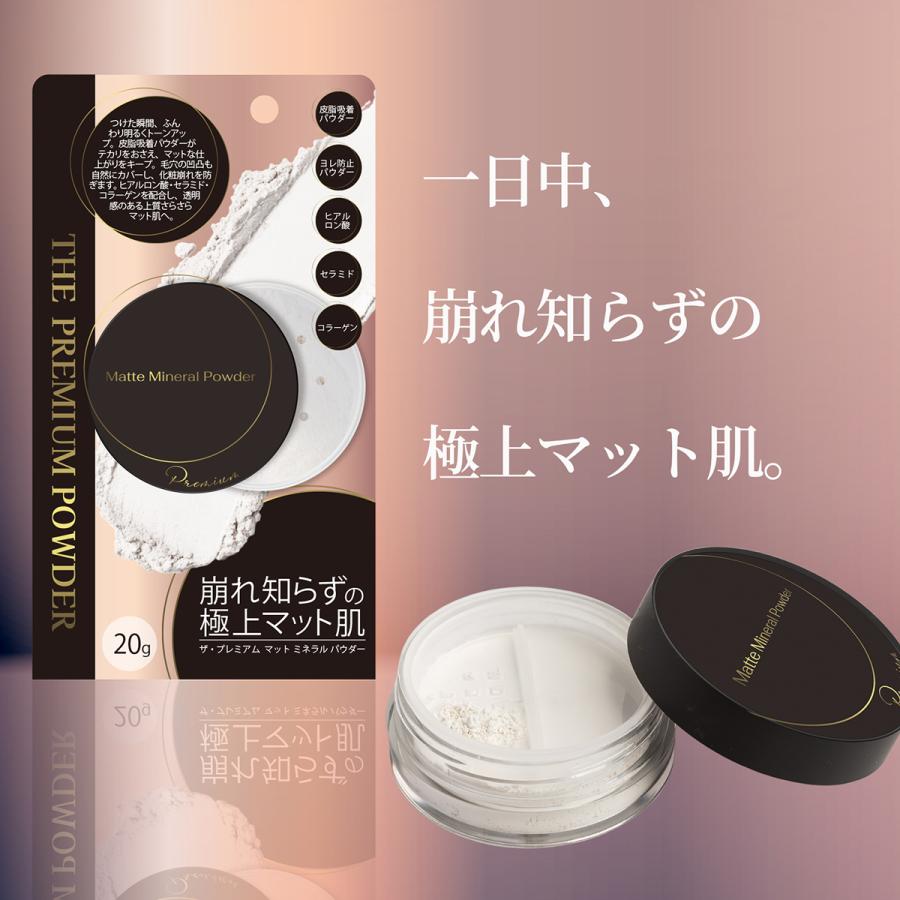 ナヴィス ザ・プレミアム マットミネラルパウダー 20g 【アウトレット