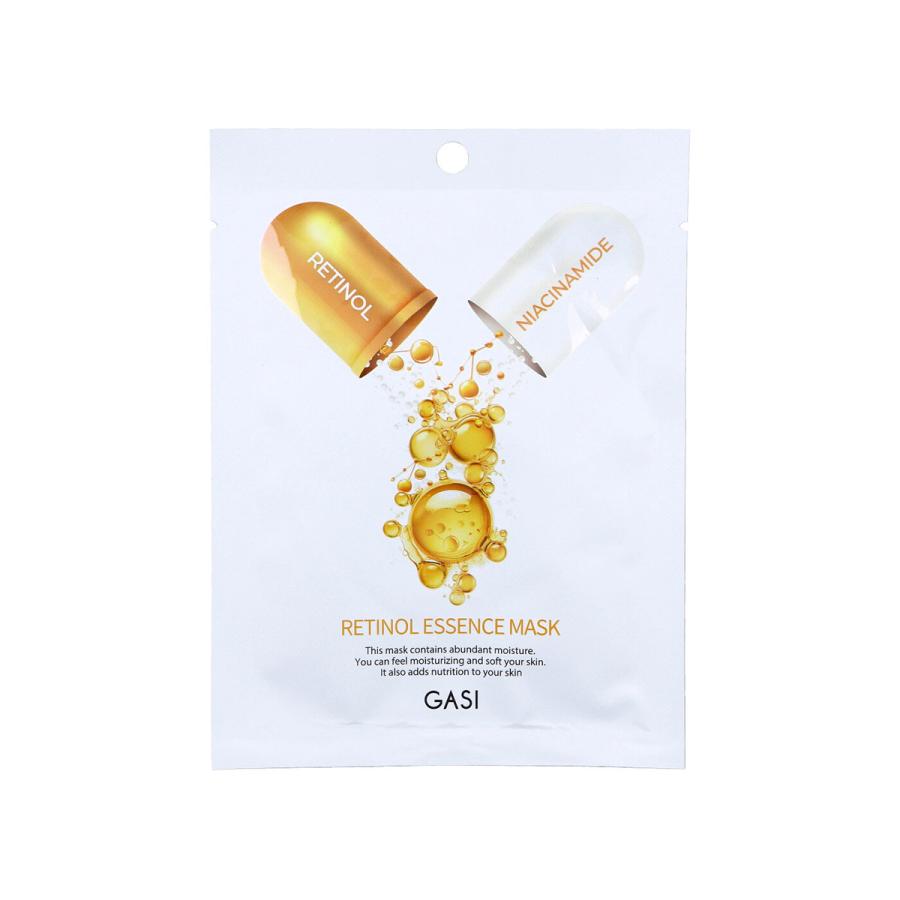 GASI ガシ レチノールエッセンスマスク 1枚 25g 【アウトレット/在庫