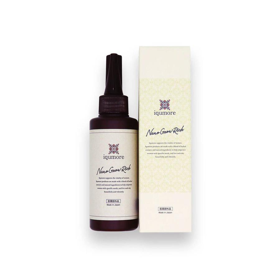 薬用育毛剤 イクモアナノグロウリッチ 130mL 【アウトレット/在庫処分