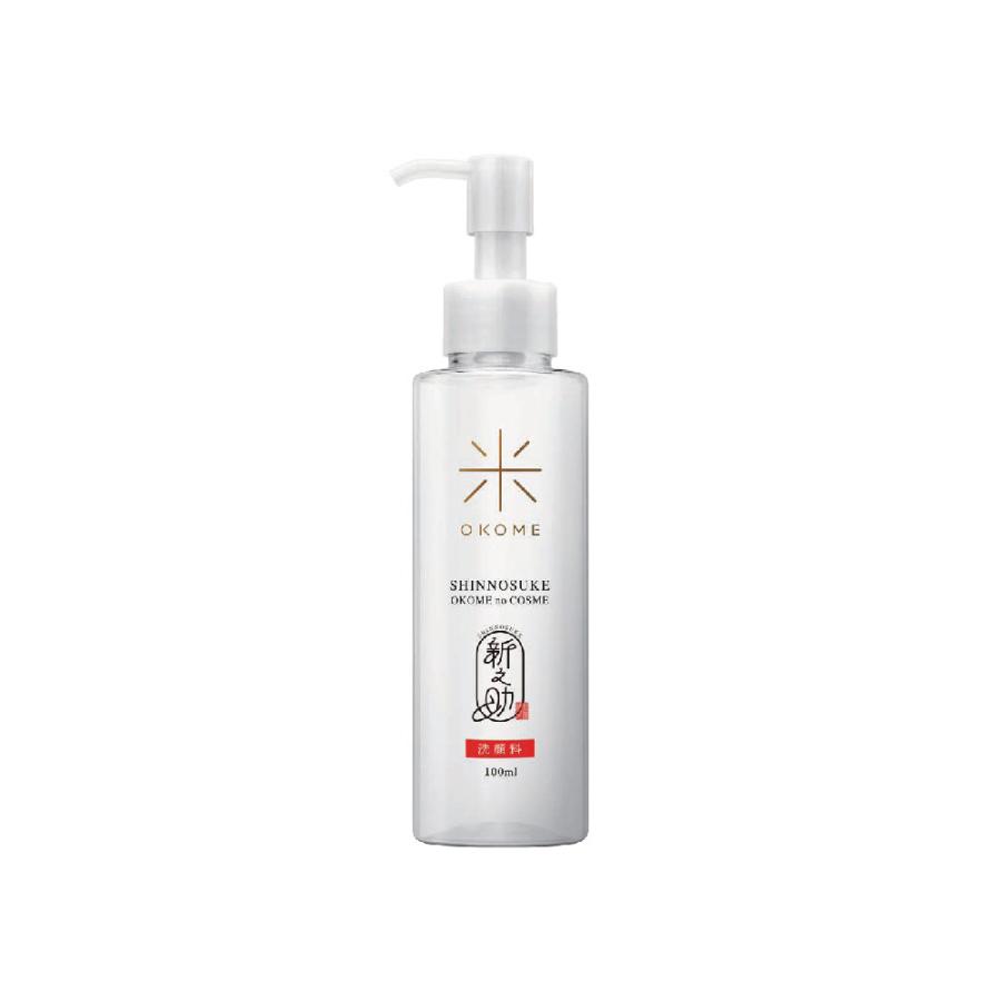 OKOME no COSME 新之助 洗顔料 100mL 【アウトレット/在庫処分