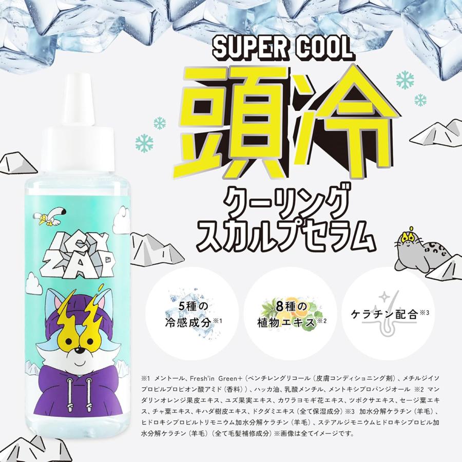 BRIDGE ICY ZAP アイシーザップ クーリングスカルプセラム サマー