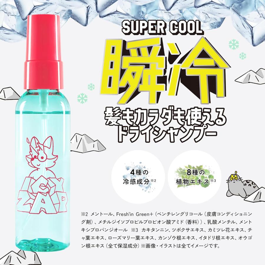 BRIDGE ICY ZAP アイシーザップ クールドライシャンプー サマー