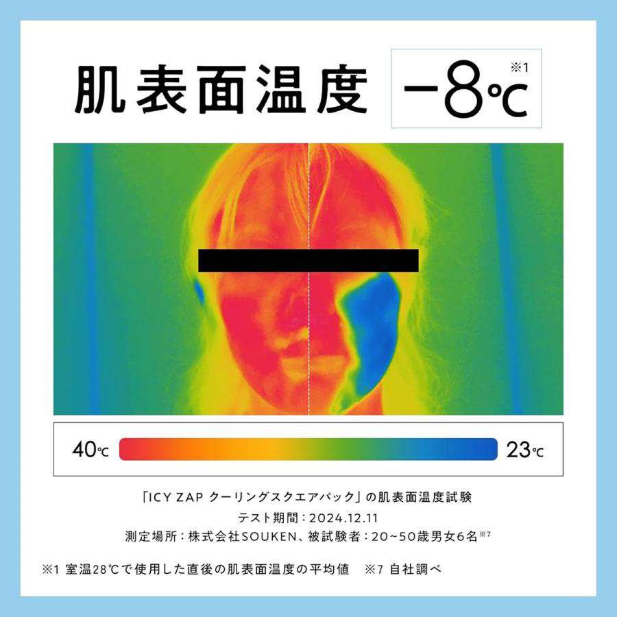 BRIDGE ICY ZAP アイシーザップ クーリングスクエアパック 100枚入り