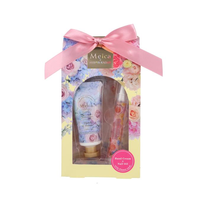 Meica メイカ 日比谷花壇コラボ ハンドクリーム＆ネイルオイル