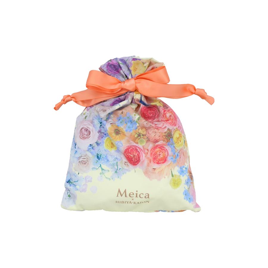 Meica メイカ 日比谷花壇コラボ 巾着 【アウトレット/限定品