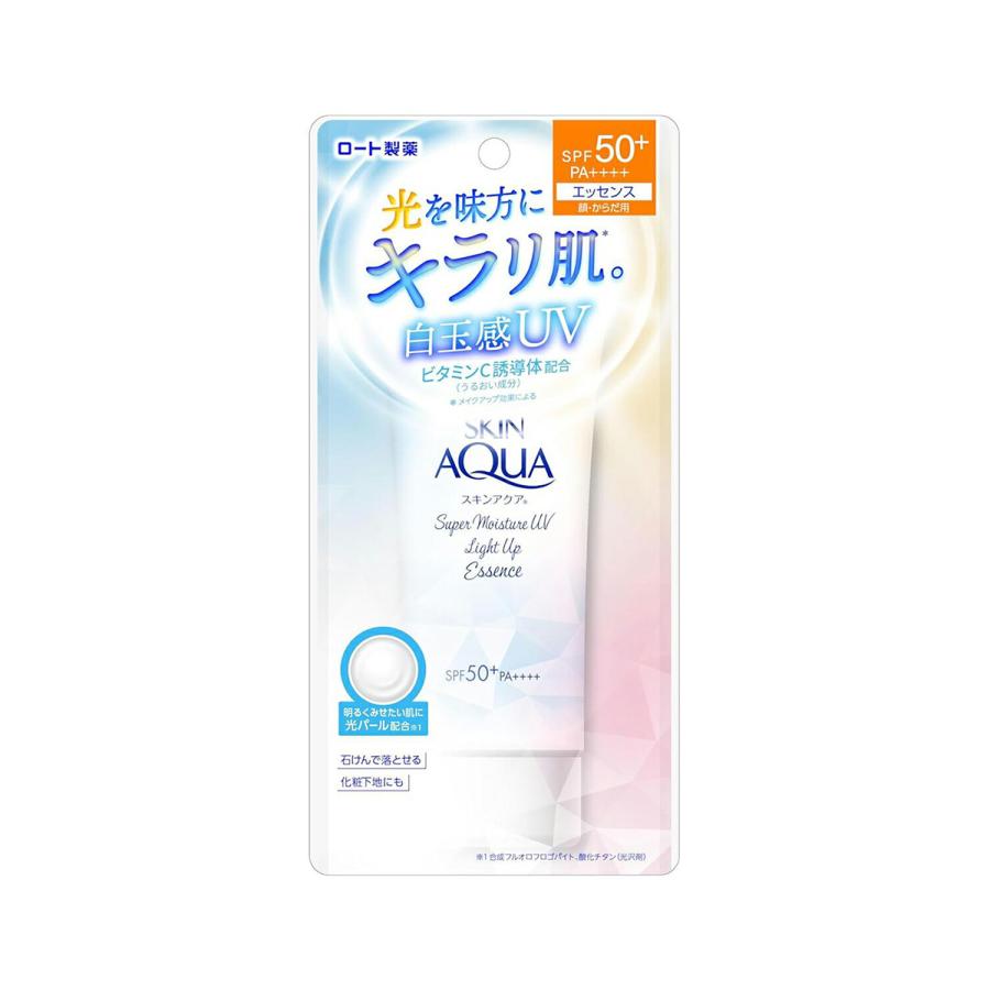 モイスチャーアクアUV新品未開封品 スキンアクア スーパーモイスチャーUVライトアップエッセンス 70g