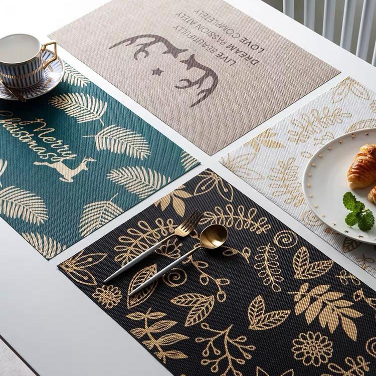 ランチョンマット Pvc おしゃれ 北欧 可愛い 防水 耐熱 水洗い 鍋敷き プレイスマット クリスマス お正月 プレゼント ギフト Cn Cena瀬奈 通販 Yahoo ショッピング