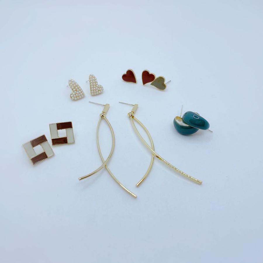 日本未発売 5点セット ピアス アクセサリー イヤリング フックピアス 揺れる レディース お洒落 個性的 結婚式 パーティ 可愛い ギフト プレゼント Quickening Midwife Org