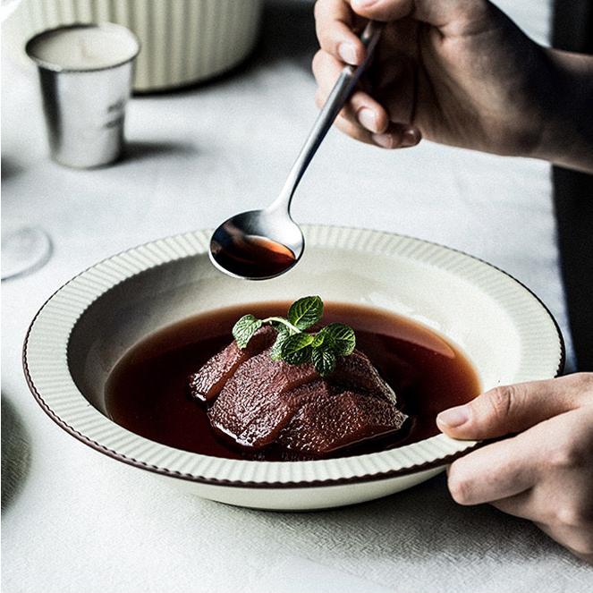 カレー皿 パスタ皿 シチュー皿 深皿 丸皿 中皿 プレート 陶器 おしゃれ 北欧 カフェ くすみ 食洗機 レンジ プレゼント ギフト 結婚祝 引越祝 Cn Cena瀬奈 通販 Yahoo ショッピング